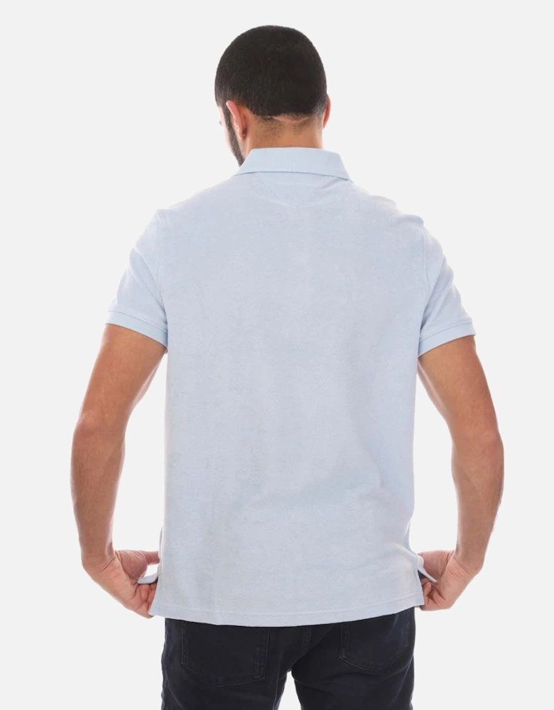 Micro Towelling Regular-Fit Polo Shirt