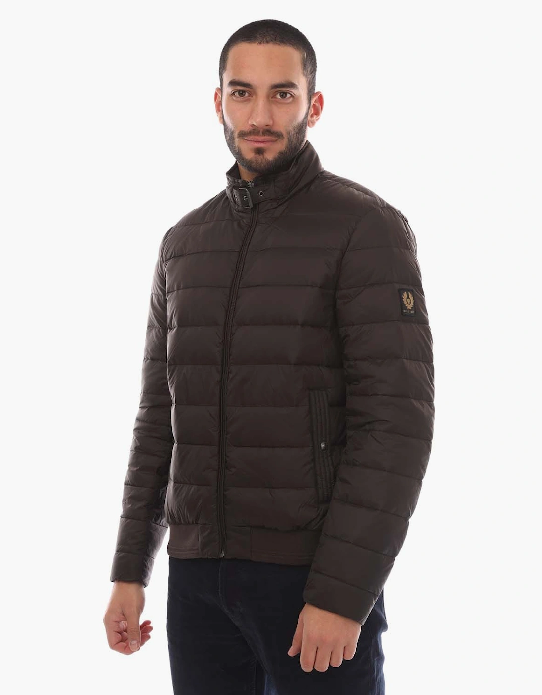 Belstaff Men's Brown Down Filled Circuit Jacket - : Regular/34 Xs
