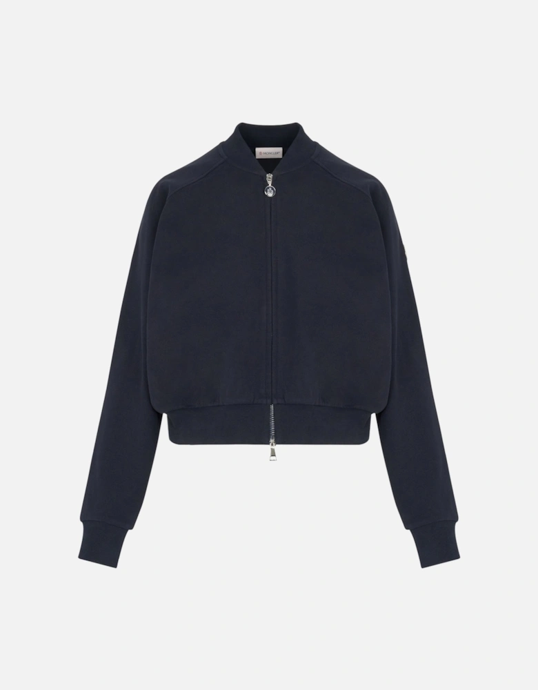 Womens Zip Up Jacket Navy