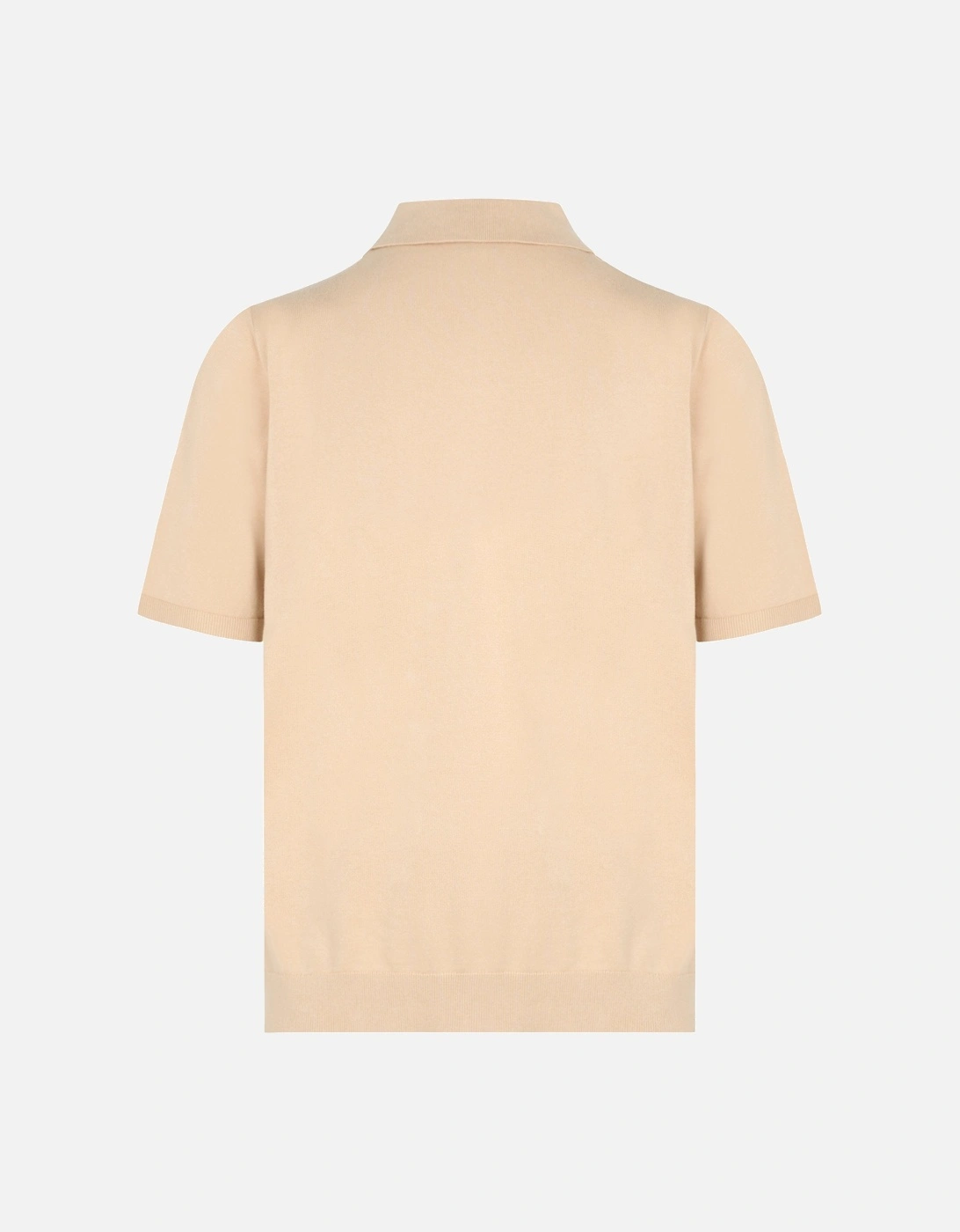 PS Knitted Polo Shirt Beige