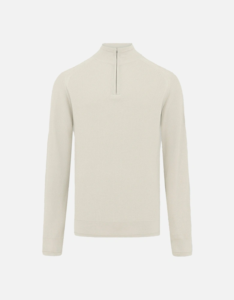 Guide Quarter Zip Sweater Light Beige