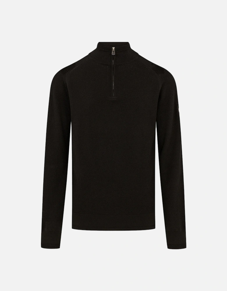 Guide Quarter Zip Sweatshirt Black