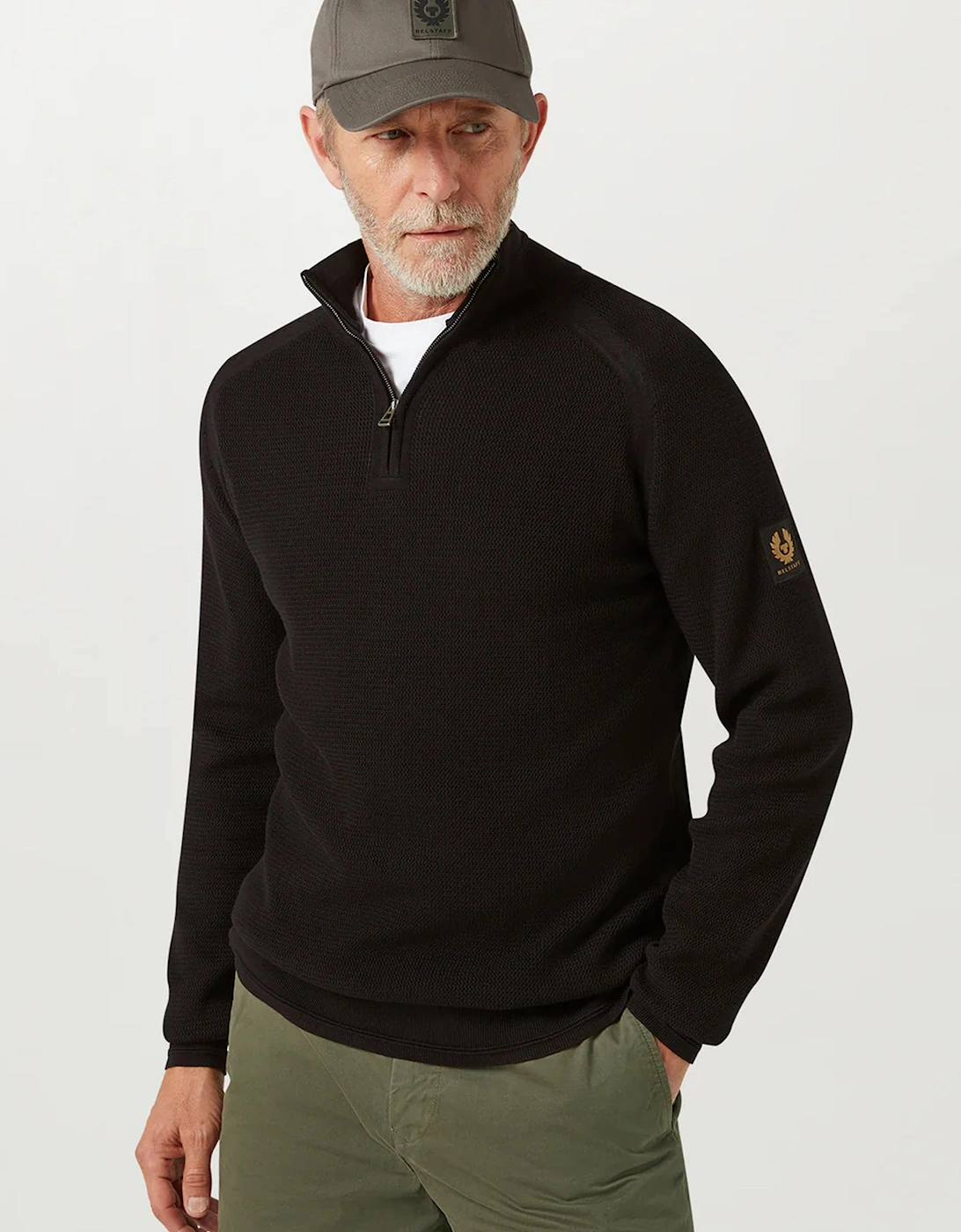 Guide Quarter Zip Sweatshirt Black