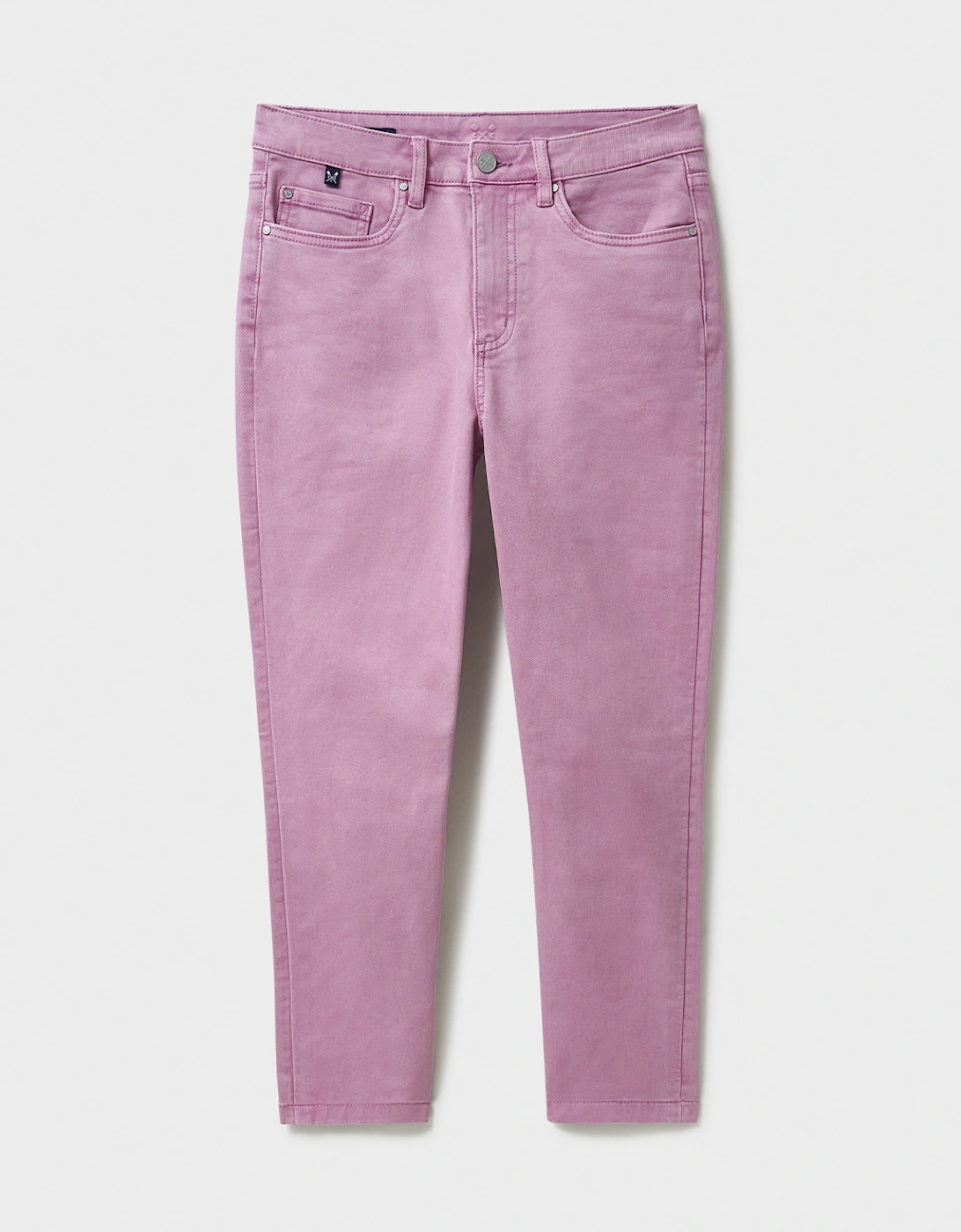 Women's Cropped Jeans Mauve Orchid