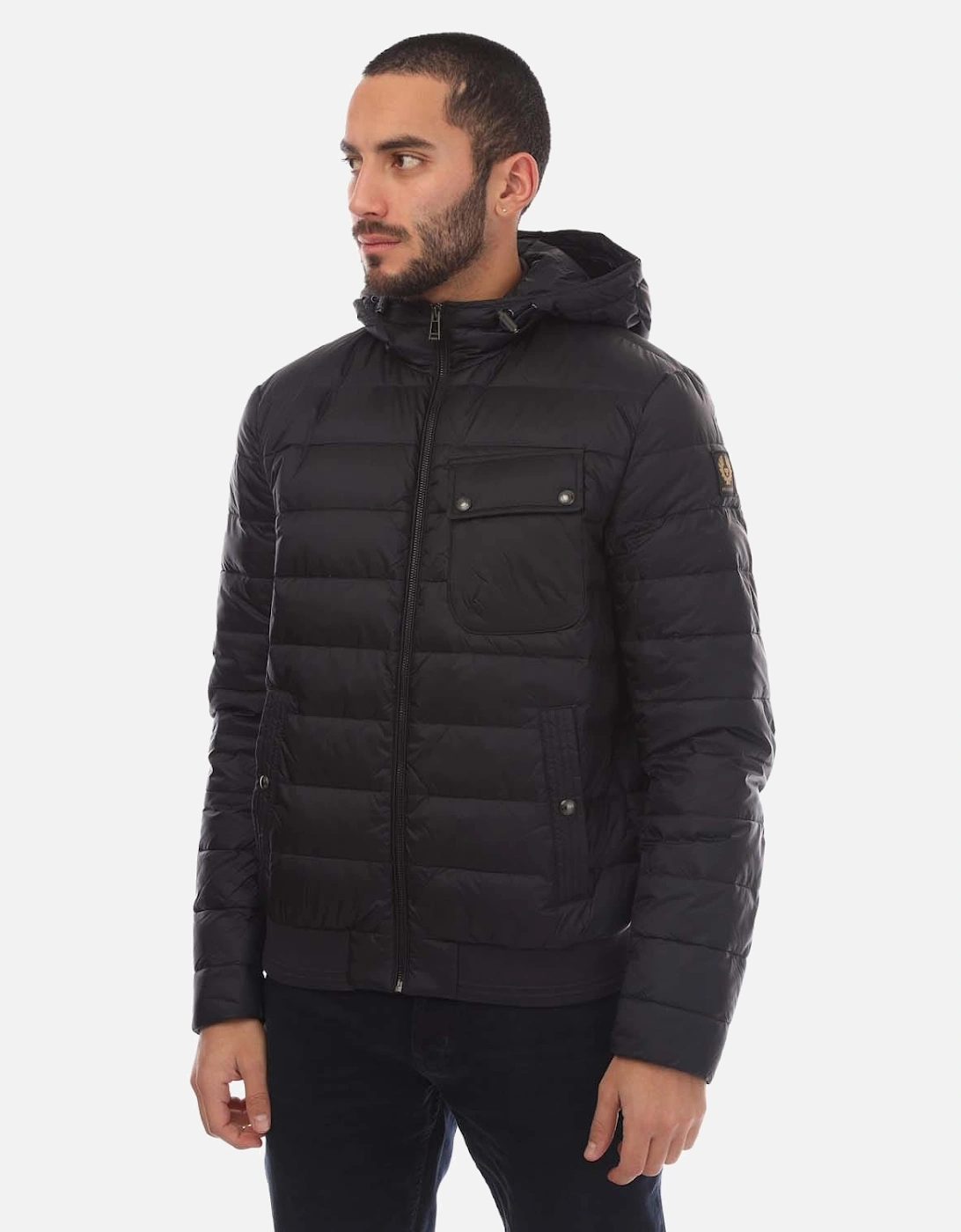 Down Filled Nylon Streamline Jacket