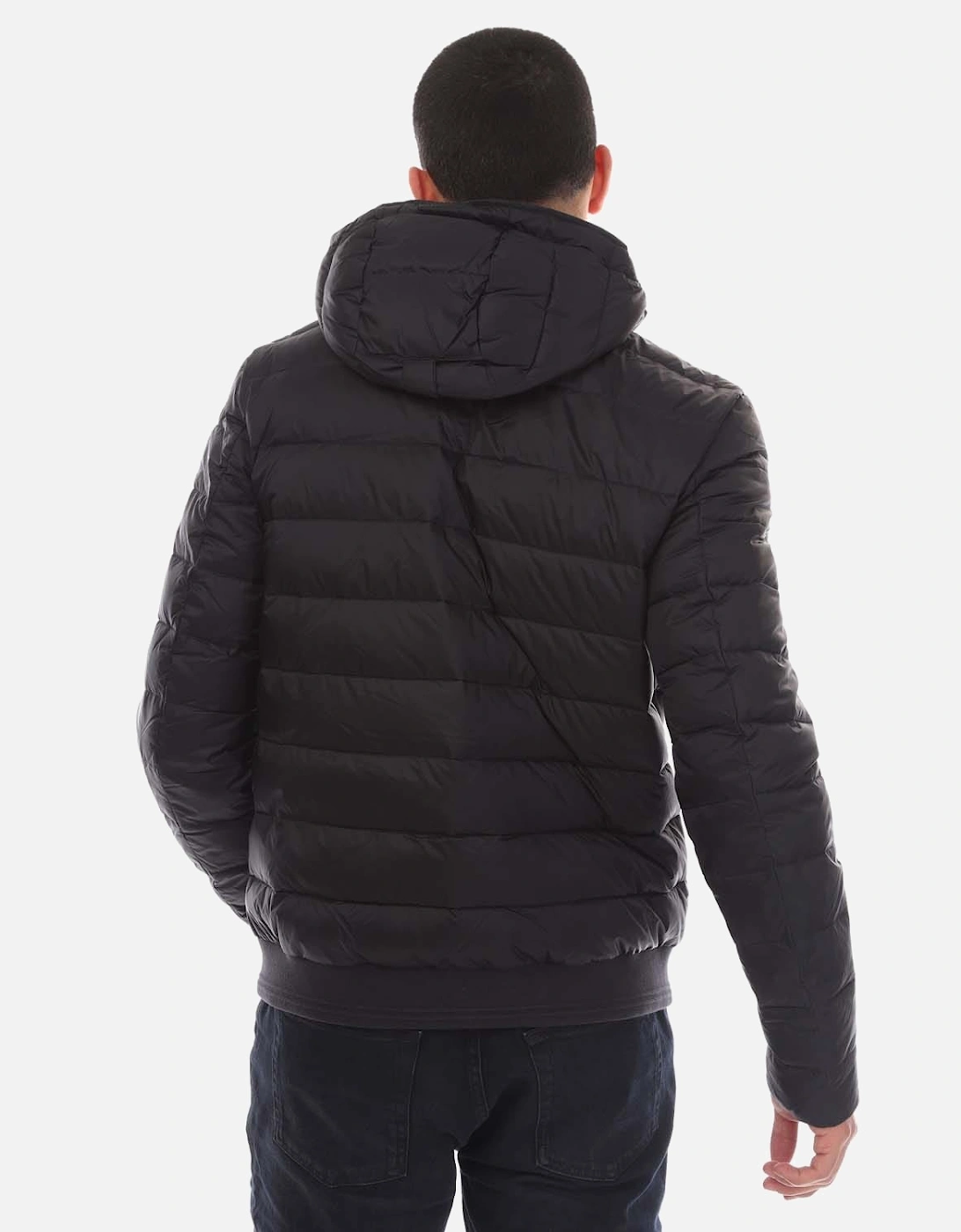 Down Filled Nylon Streamline Jacket