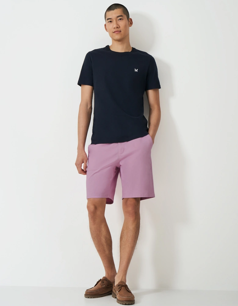 Men's Bermuda Chino Stretch Short Mauve Mist