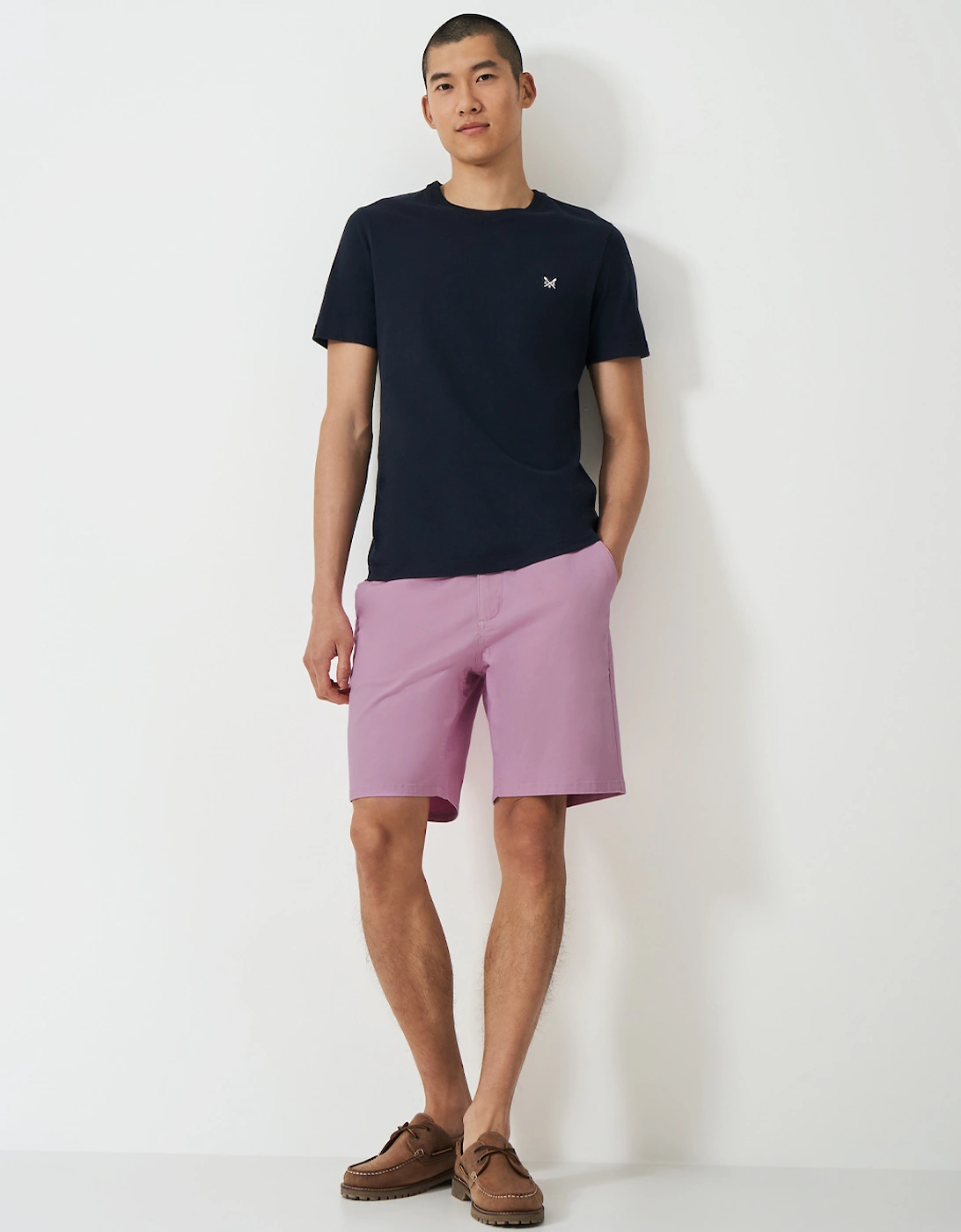 Men's Bermuda Chino Stretch Short Mauve Mist, 5 of 4