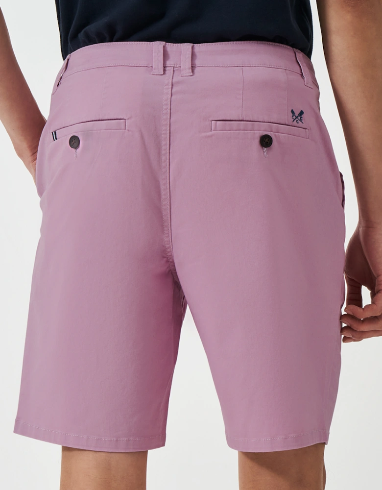 Men's Bermuda Chino Stretch Short Mauve Mist