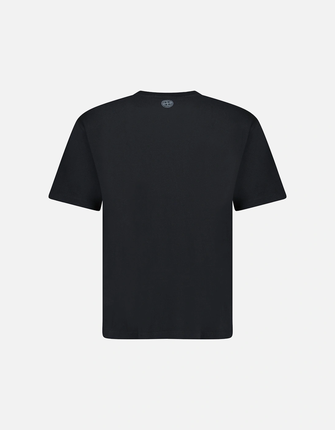 24/2 'Optical One' Print T-Shirt Black