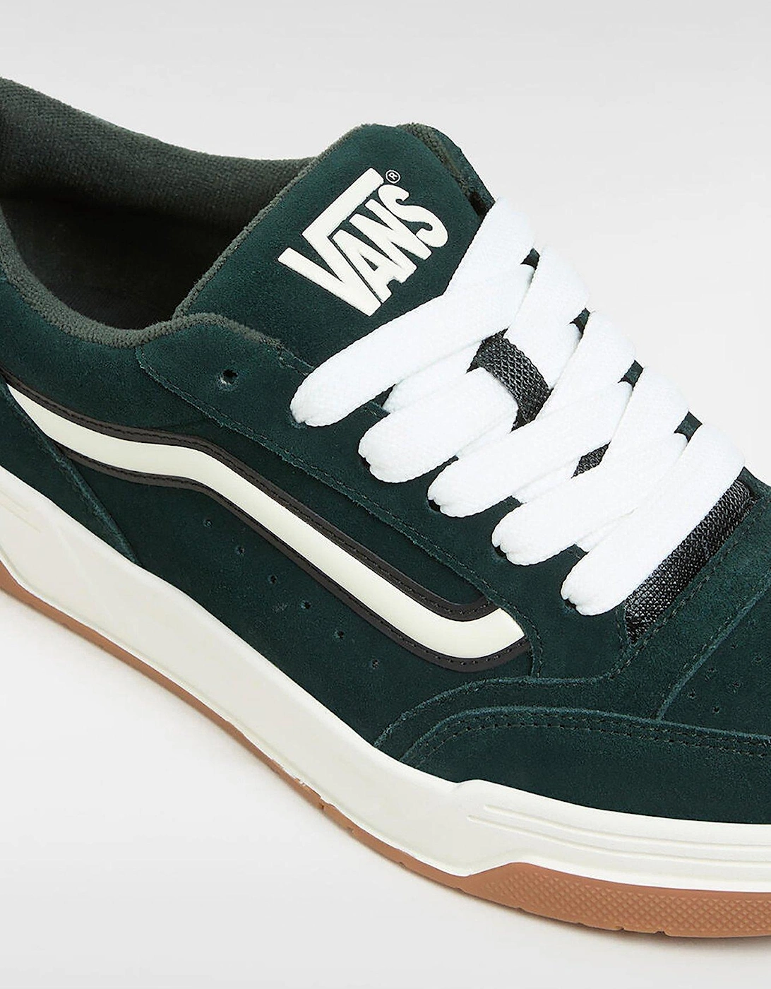 Men's Hylane Skate Trainers - Dark Green