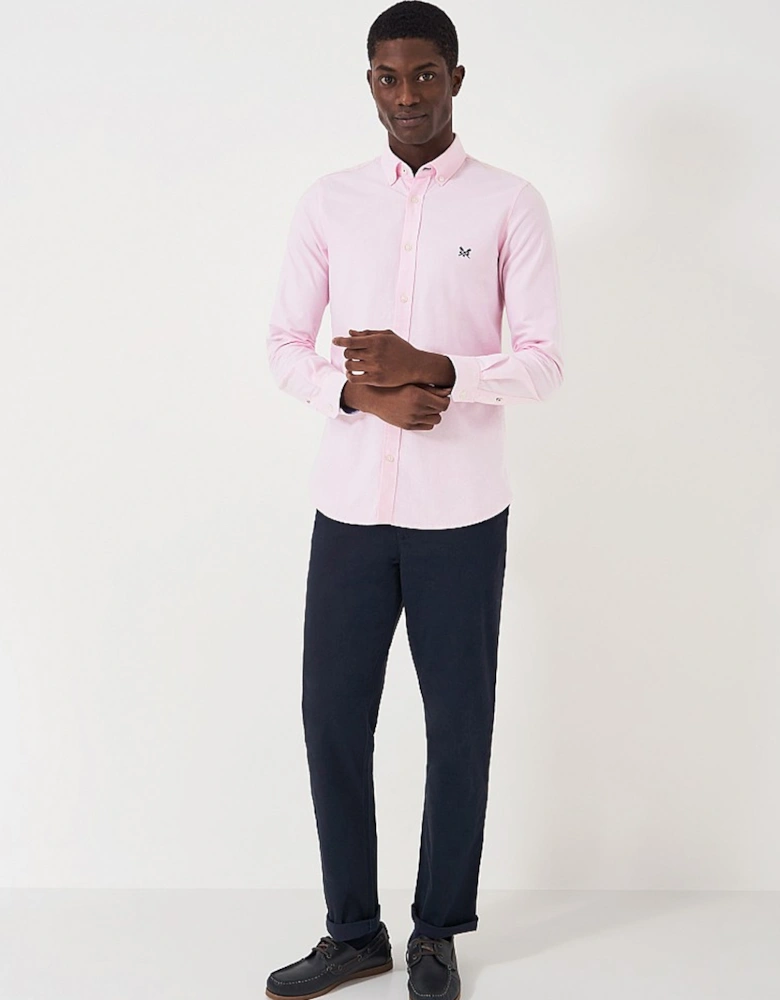 Men's Crew Slim Oxford Shirt Heritage Pink