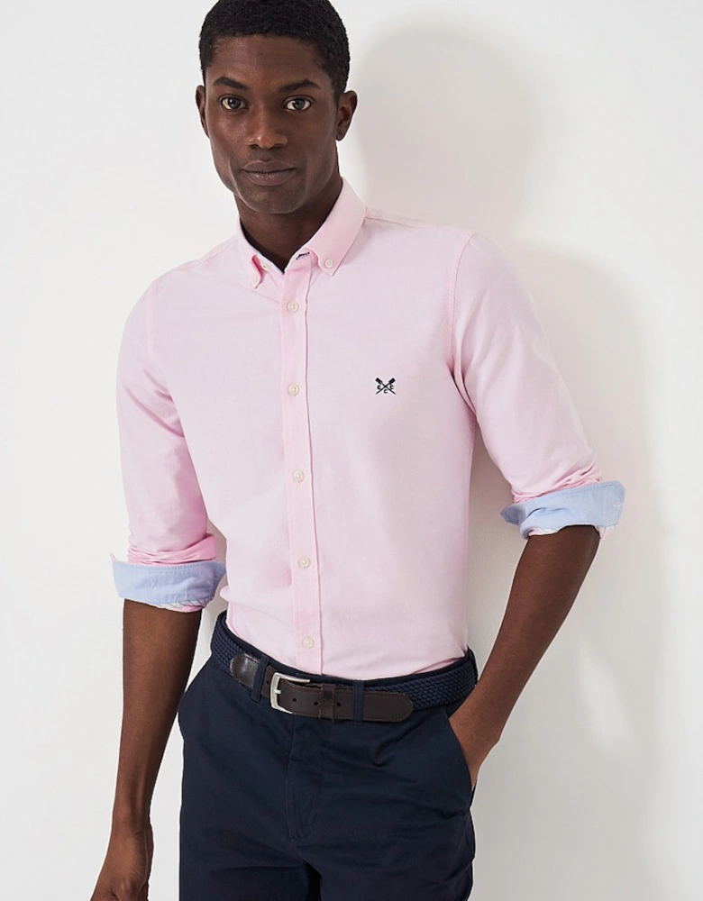 Men's Crew Slim Oxford Shirt Heritage Pink