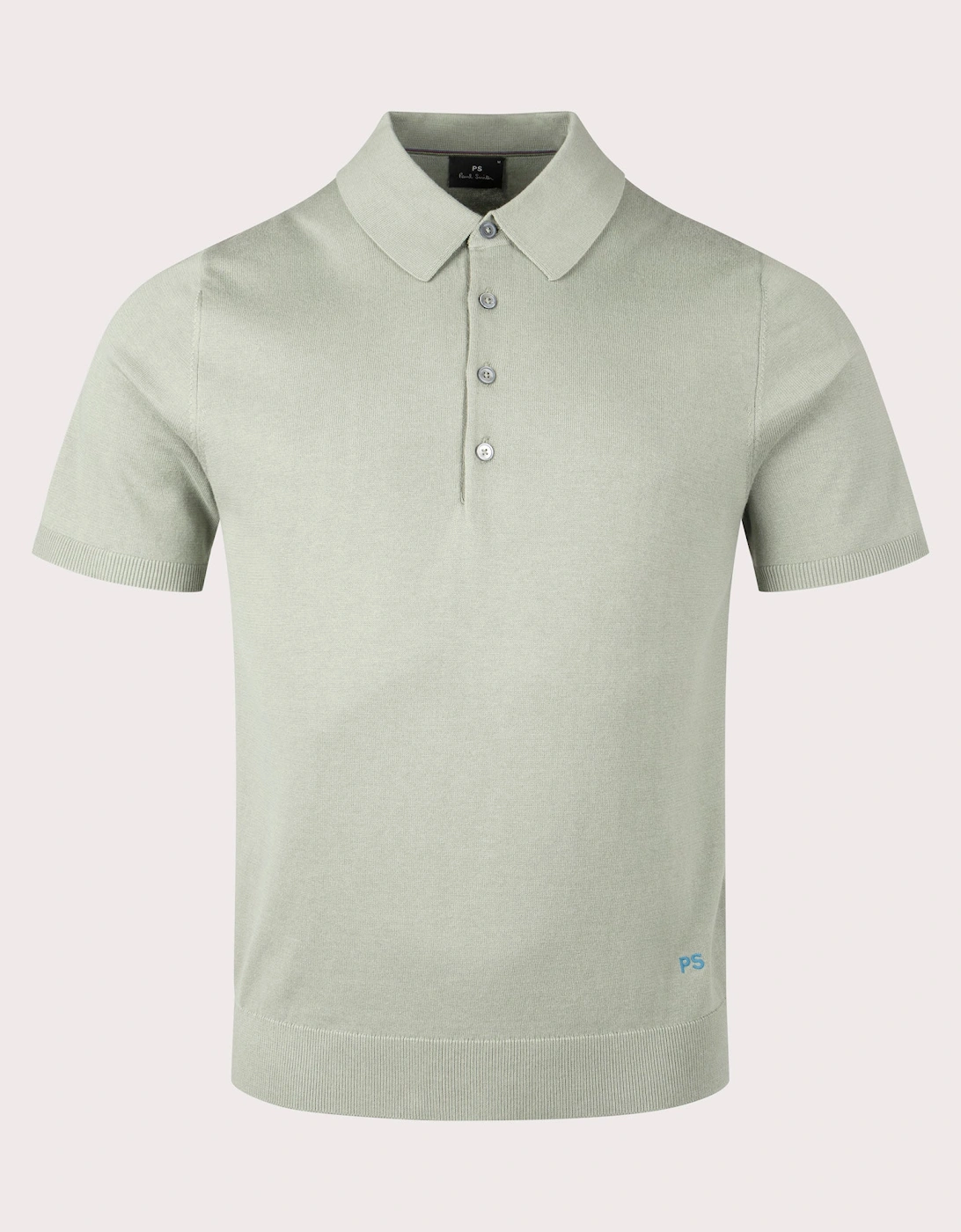 Fine cotton Knitted  Polo Shirt, 4 of 3