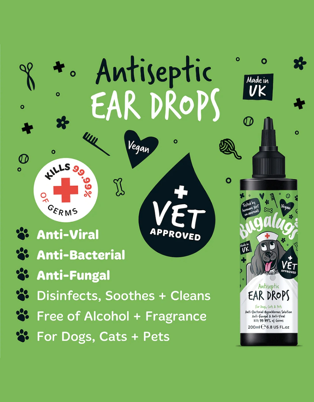 Antiseptic Ear Drops