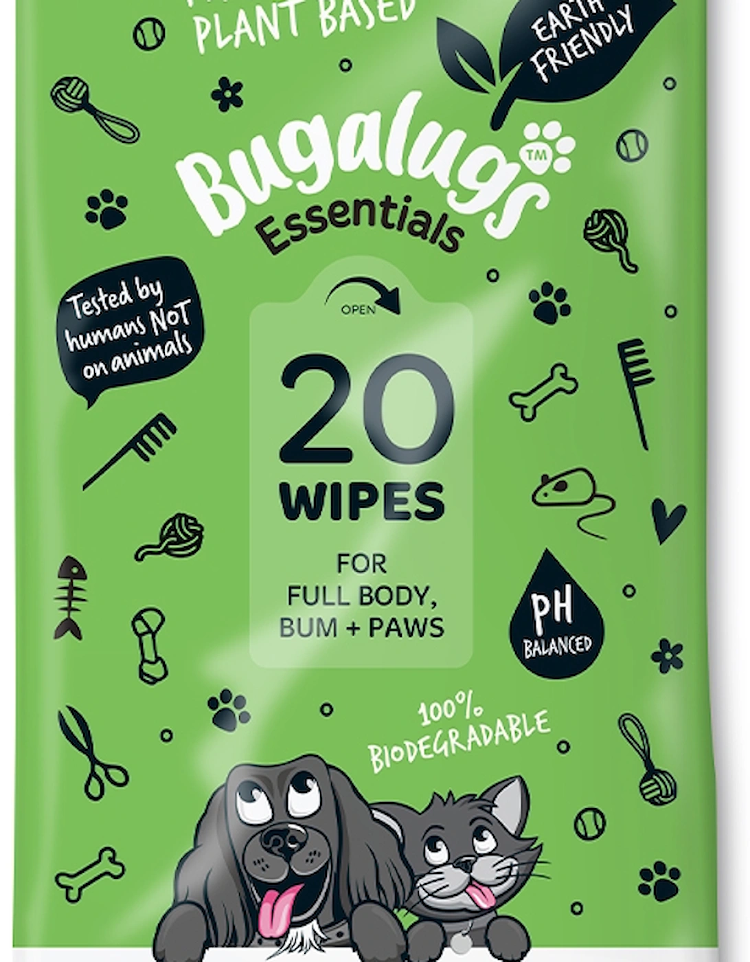 Pet Wipes Bio-Degradable 20 Pack (Travel), 14 of 13