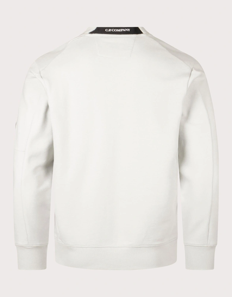 Diagonal Raised Lens Sweatshirt