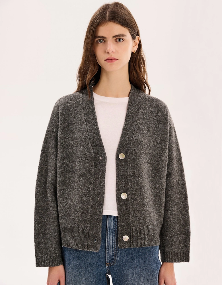 Henni Cardigan in Charcoal