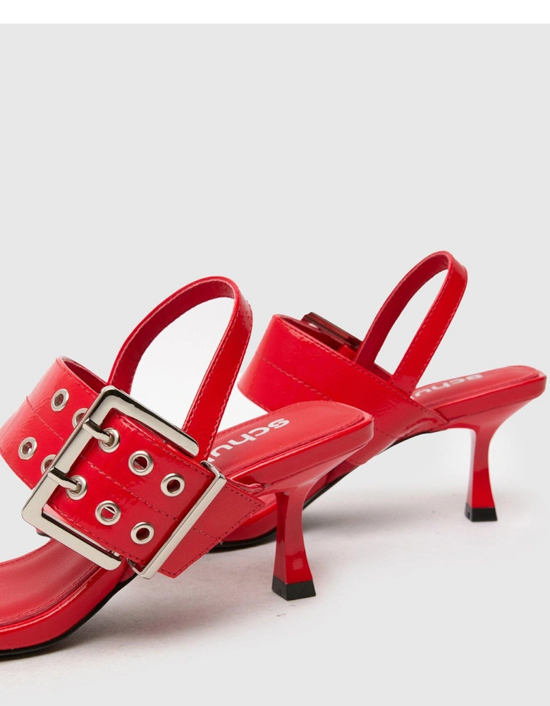 Safia - New Buckle Hardware - Red