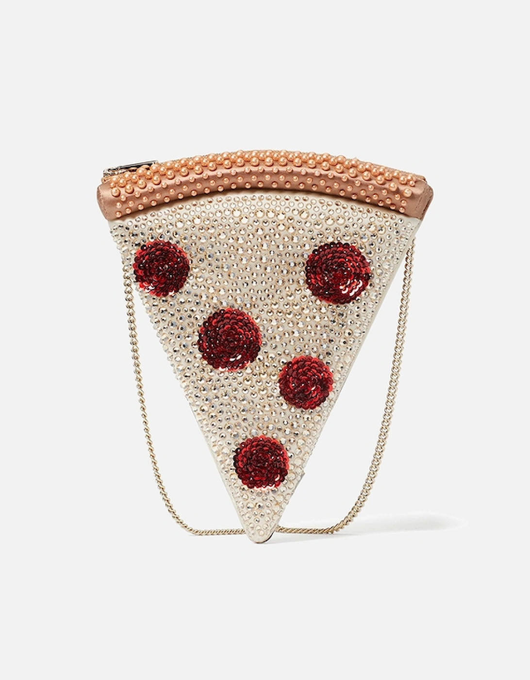 New York Slice Pizza Embellished Bag, 2 of 1
