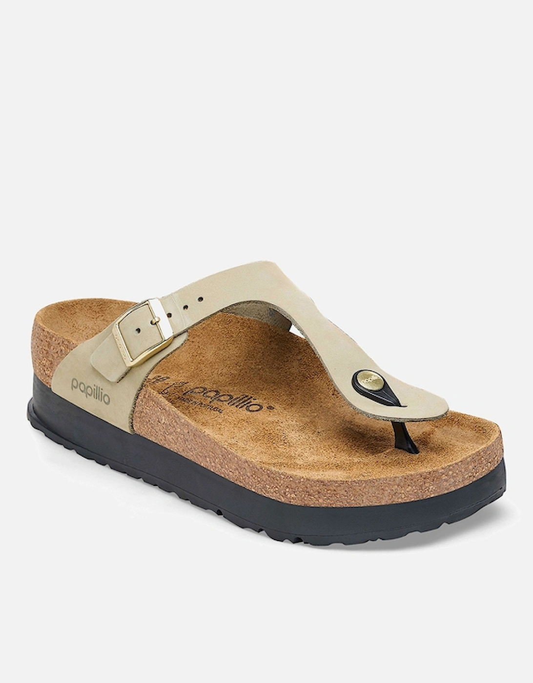 Birkenstock Women's Papillio Gizeh Nubuck Sandals, 2 of 1