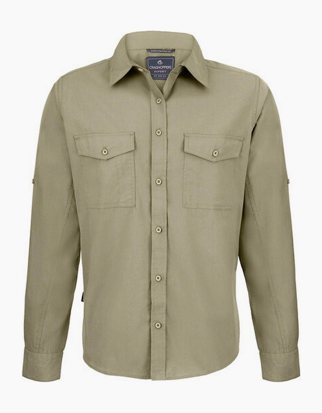 Mens Craghoppers Mens Expert Kiwi Shirt - Grey - Size: 38/Regular