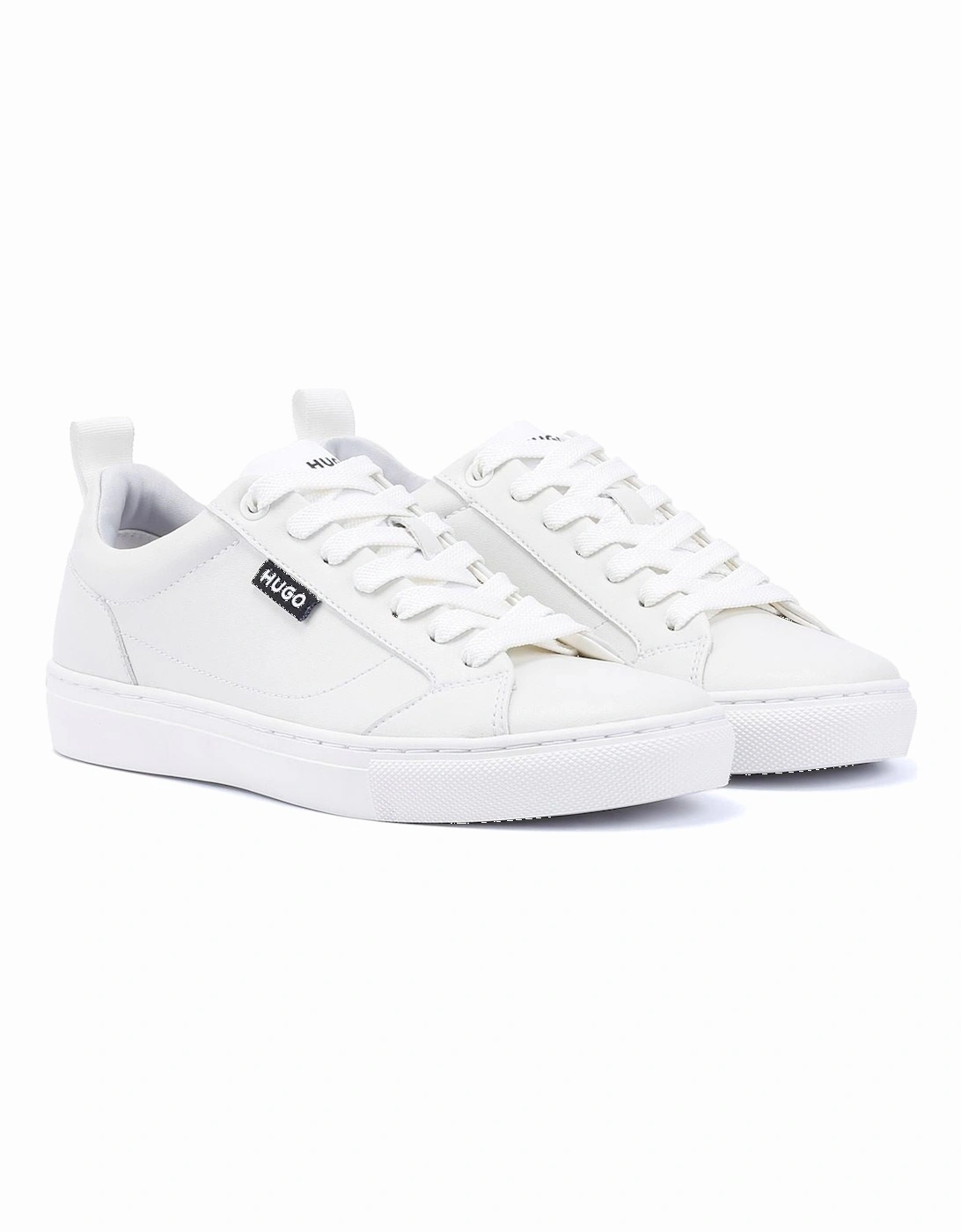 Hugo Morrie Tennis Women's White Trainers, 9 of 8