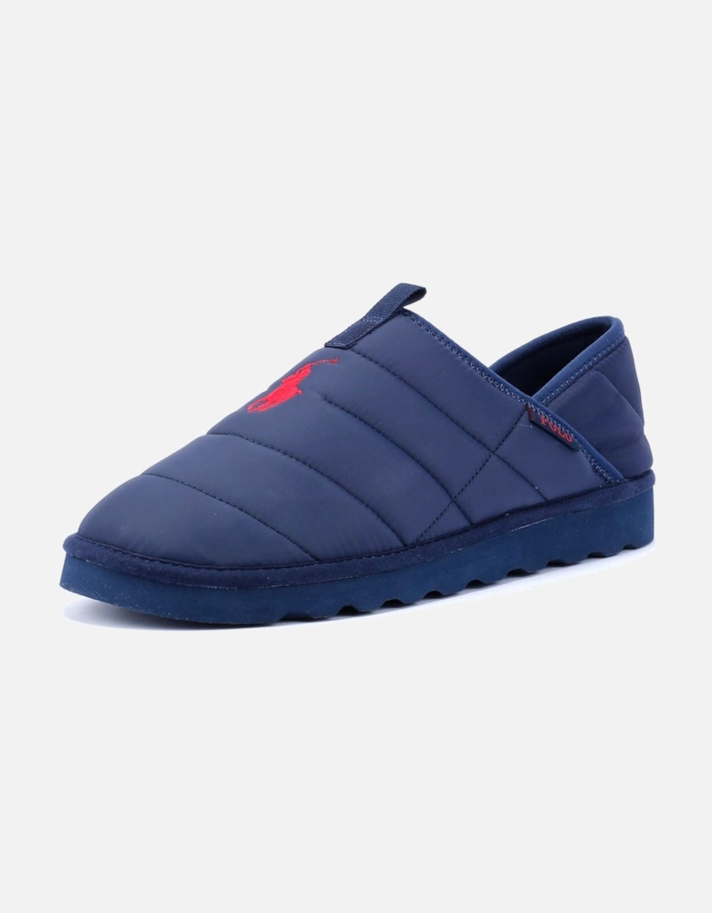 - 843955402002 MENS EVERETT SLIPPER NAVY/RED