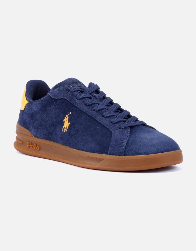 Heritage Court II Suede Men's Navy Trainers