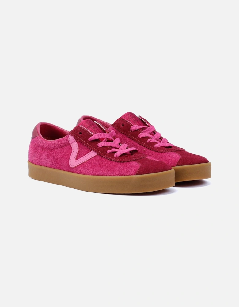 Sport Low Suede Women's Fushsia Trainers