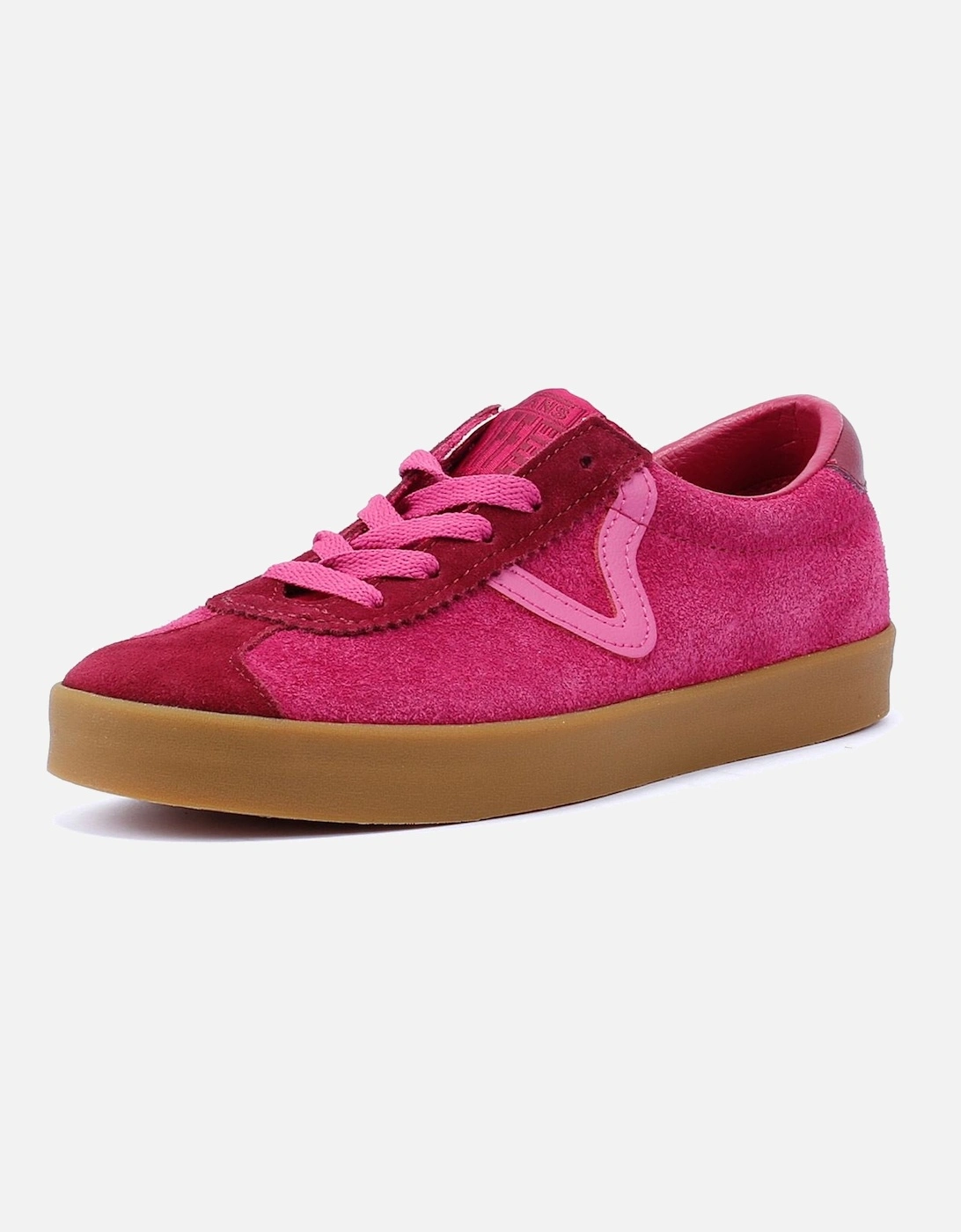 Sport Low Suede Women's Fushsia Trainers