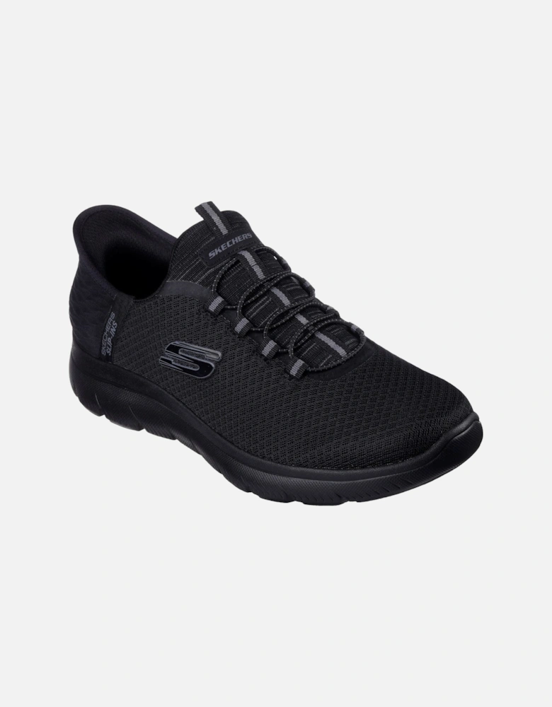 Mens Slip-ins: Summits - High Range 232457-BBK Black Slip On Shoe