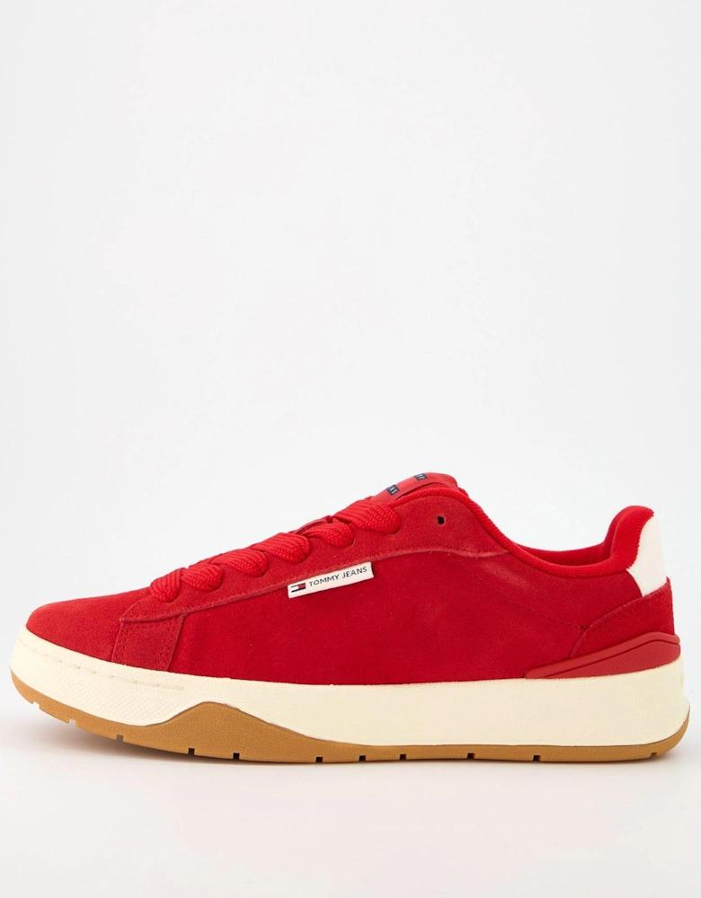 Skate Suede Trainers - Red