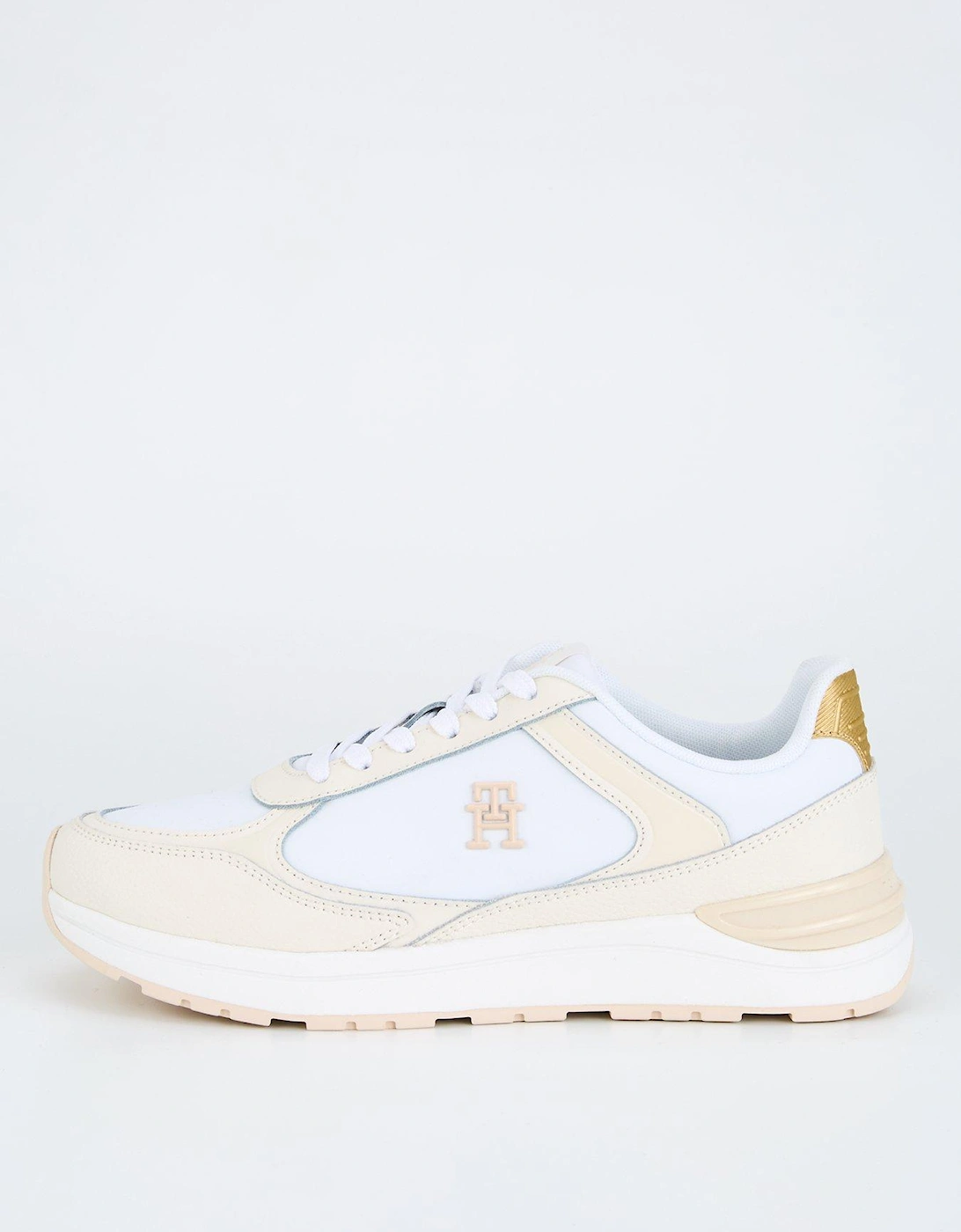 Leather Runner Trainer - White, 2 of 1