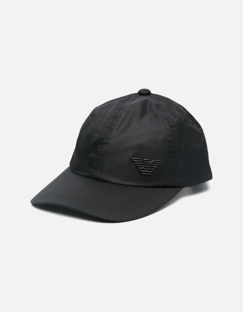 Nylon Baseball Cap Black