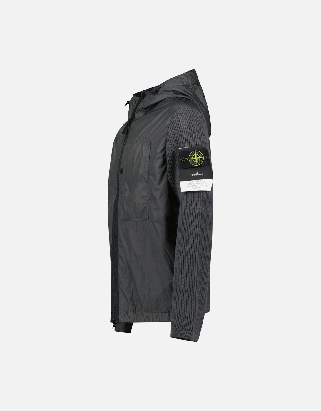 Crinkle Reps R-NY Wind Resistant Jacket in Lead Grey