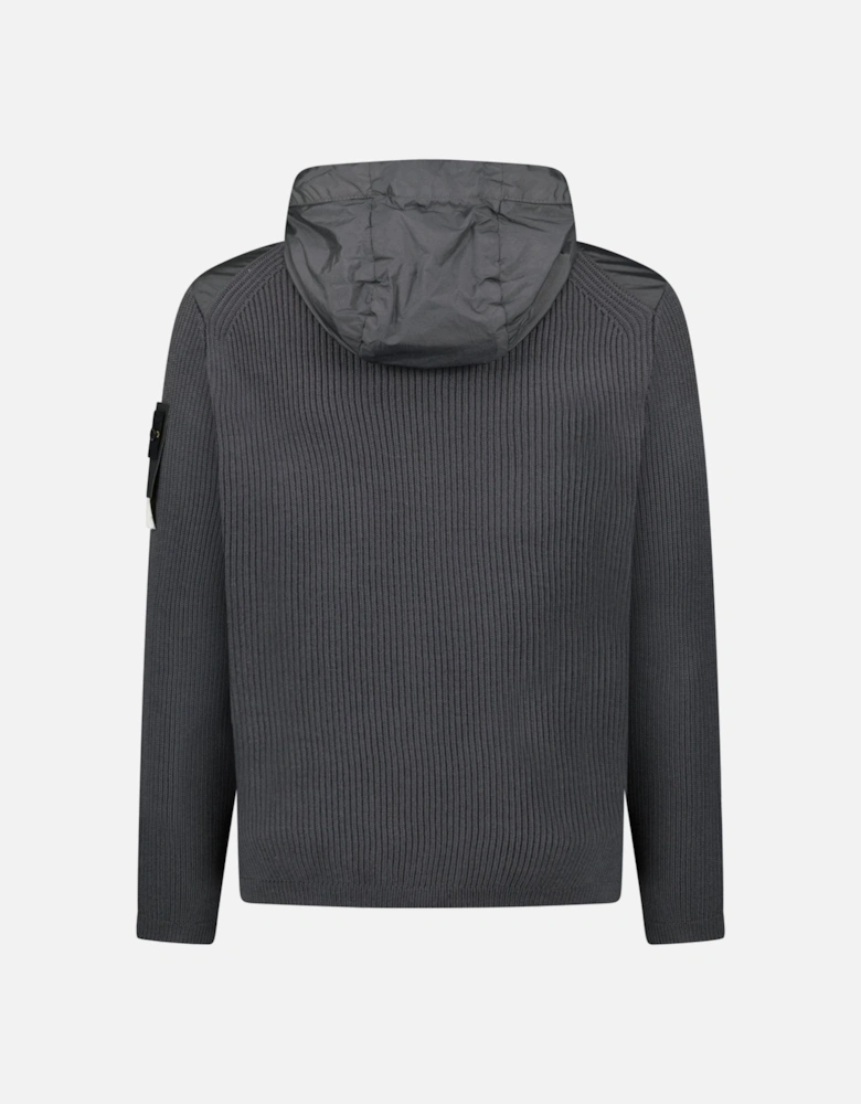 Crinkle Reps R-NY Wind Resistant Jacket in Lead Grey