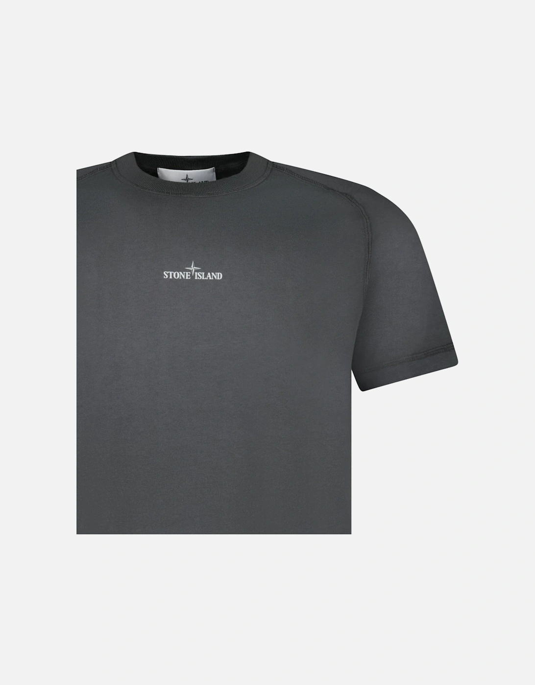 Institutional One T-Shirt Charcoal Grey