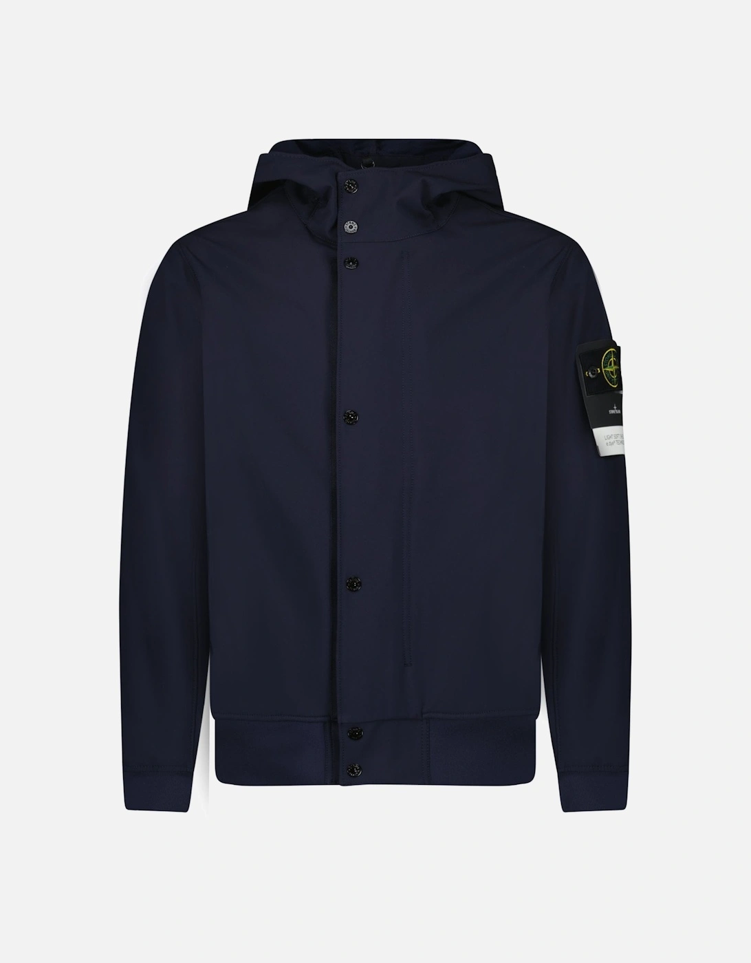 Stone Island Men's Stone Island Light Soft Shell-R e.dye Jacket in Navy