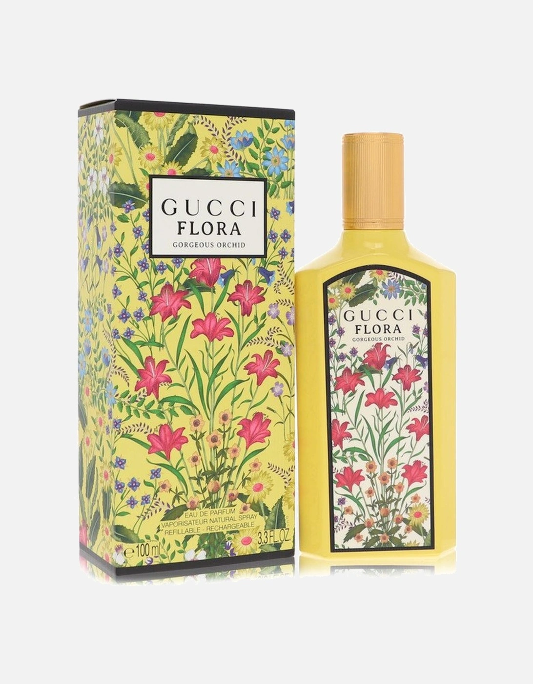 Flora Gorgeous Orchid by Eau De Parfum Spray Refillable 3.3 oz for, 2 of 1