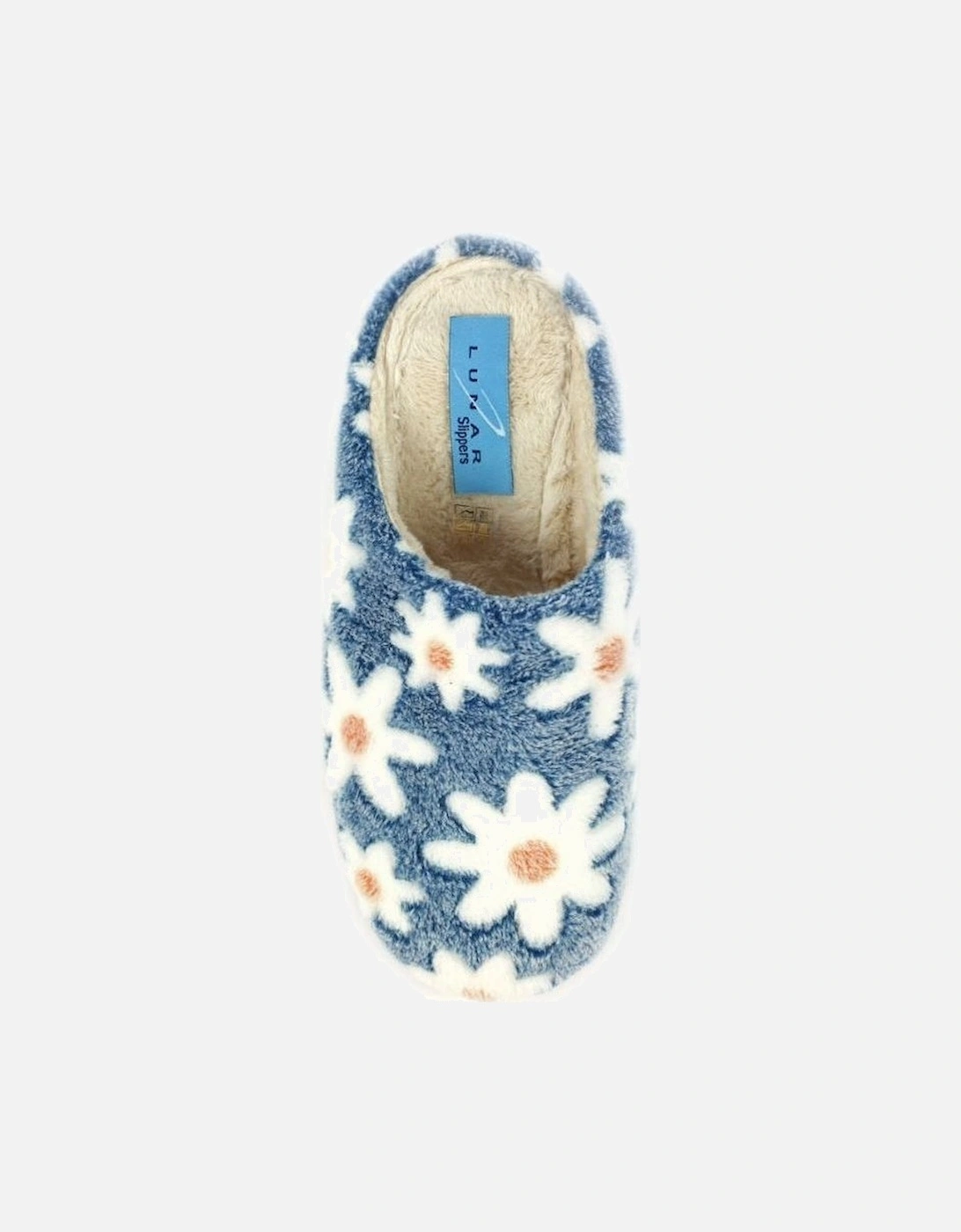 Plumeria Ladies Blue Mule Slipper KLA232