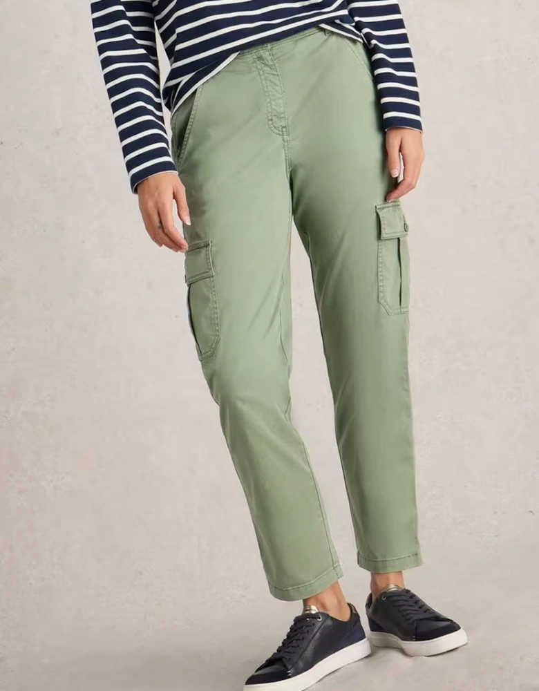 Women's Everleigh Cargo Trouser Regular Mid Green