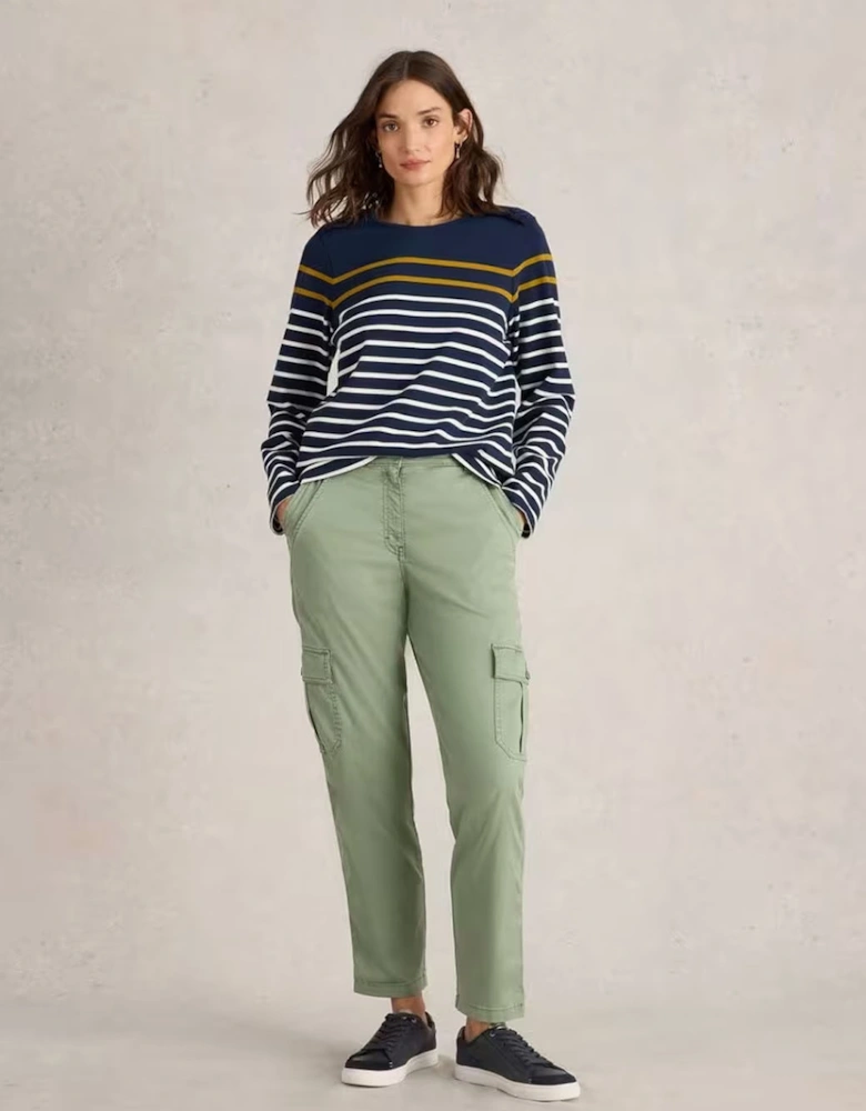 Women's Everleigh Cargo Trouser Regular Mid Green