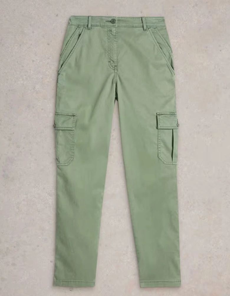 Women's Everleigh Cargo Trouser Regular Mid Green