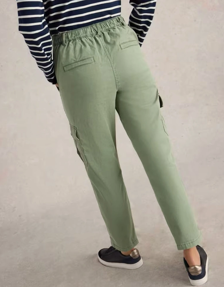 Women's Everleigh Cargo Trouser Regular Mid Green