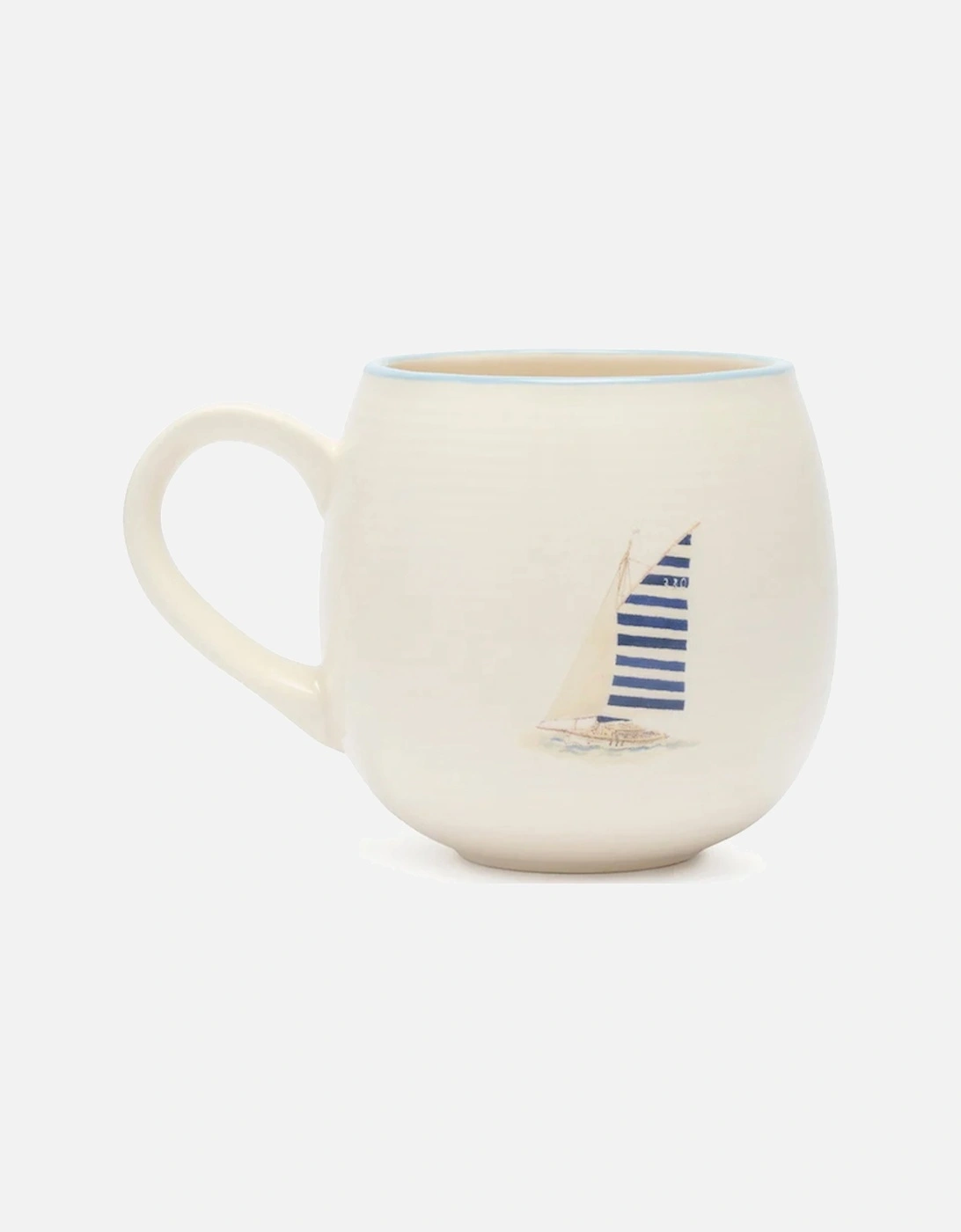 Coastal Boats Stoneware Mug