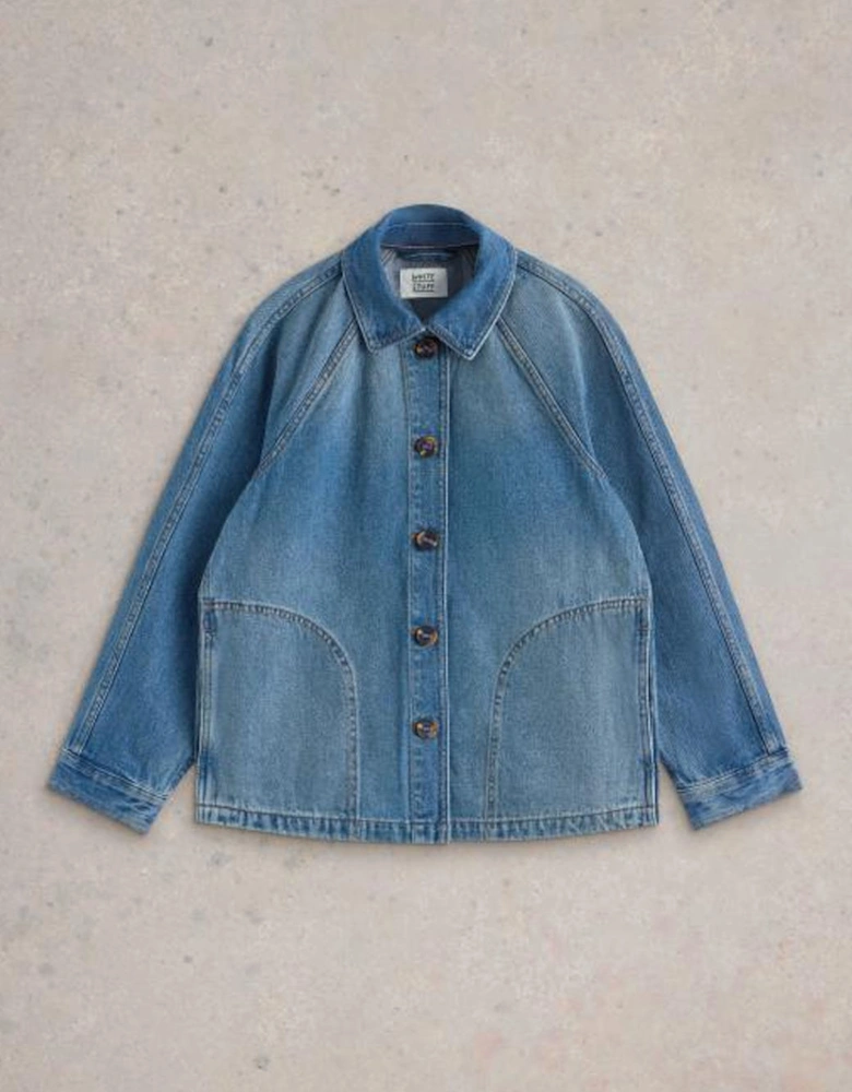 Women's Eden Denim Jacket Mid Denim