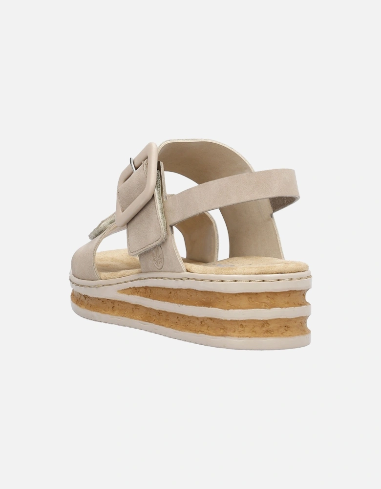 62950-62 Women's Sandal Nude