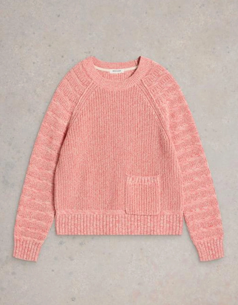 Women's Cindy Cotton Jumper Mid Coral