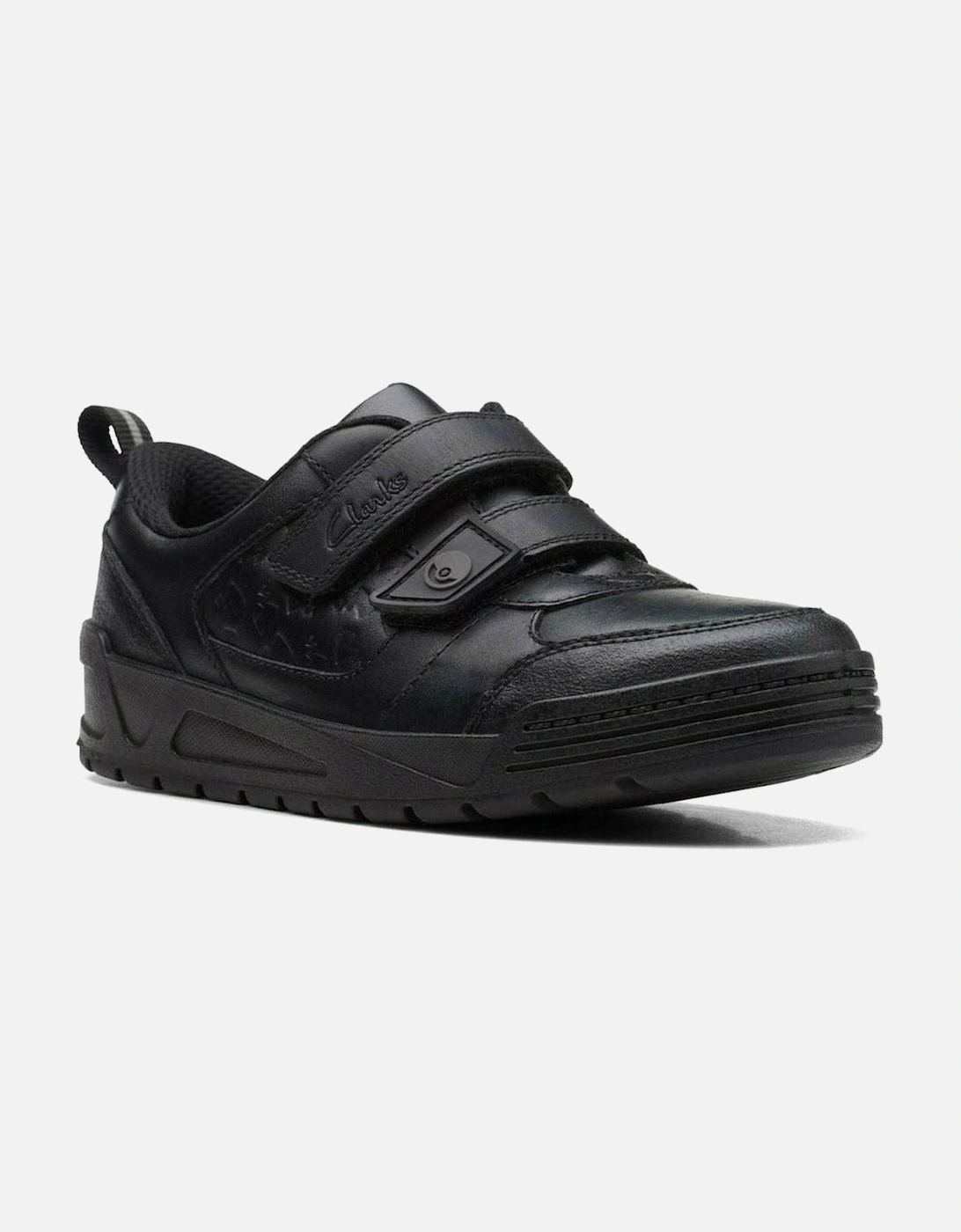 Clarks Clarks Palmer Mist Older in black leather